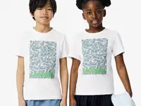 Детская футболка lacoste из органического хлопка
