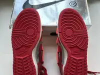 Кроссовки Nike Dunk Low Off-White University Red, фотография 6