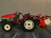 Yanmar F-220 мини трактор японский 4067, фотография 3