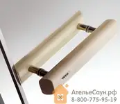 Дверь для сауны tylo dgl 10x20 (прозрачная, осина, арт. 91031934), фотография 2