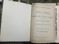 Иллюстрированная национальная семейная Библия с комментариями из Скотт и Генри кожа, фотография 6