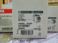 LC1D25M7 – компактный трехполюсный контактор TeSys D