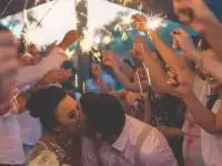Бенгальские свечи, большие бенгальские огни, фотография 3