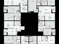 3-х комнатная квартира, 68,40 м², 4 эт., ЖК А101 Лаголово, фотография 2