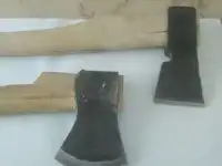 Заточка цепей и топоров.