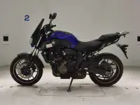 Мотоцикл naked bike Yamaha MT-07 ABS рама RM19J нэйкед байк среднекубатурный спортивный дорожный гв 2019, фотография 2