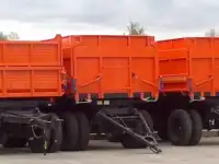 Самосвал КамАЗ-45143 (новый) + прицеп, фотография 2