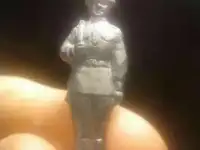 Оловянные модели Советский солдат и солдат с автоматом