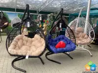 Кресло подвесное искусственный ротанг