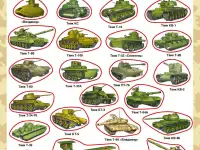 Наклейки тематические с полем для наклеек. В ассортименте