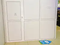 перегородка из алюминиевого профиля