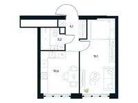 Продам 1 комнатную квартиру