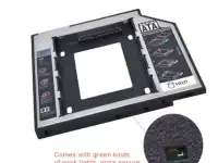 Адаптер переходник Optibay HDD/SSD-DVD 9,5 мм, фотография 2