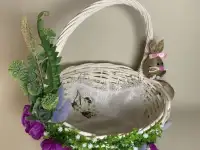 Пасхальные корзины с декором, фотография 2