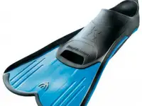 Ласты короткие aqquatix extra fins, пара, синие