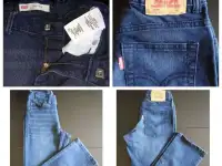 Новые  классические джинсы Levis, на 6/7 лет (116/122)