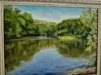 Картина. Этюд Ерик, холст, масло, 30х40., фотография 3