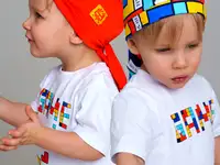 Бандана детская трикотажная для мальчиков, 2 шт в комплекте, фотография 2