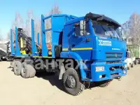 камаз 6522 сортиментовоз лесовоз с гму