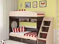 Кровать двухъярусная 