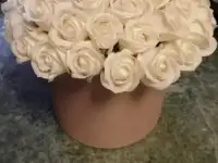Розы из мыла