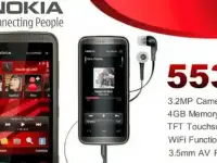 Новый Nokia 5530 Xpress Music Black Ростест,оригинал