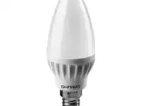 Лампа светодиодная с37 свеча 8вт 230v 4000к е14