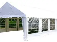 Шатер giza garden pro 4x12, со стенками, 12 х 4 х