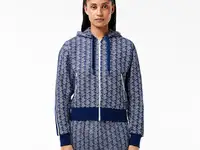Женская жаккардовая толстовка lacoste