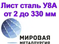 Полоса сталь У8А, лист У8 отрезать, цена купить