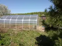 ремонт теплицы домиком арочных