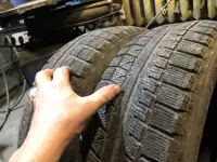 2 шины бу Bridgestone Blizzak REVO GZ 19565 R15 91S, фотография 10