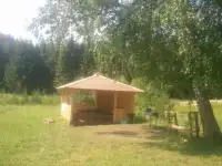 Оборудованная стоянка для отдыха на реке Ай Челябинская область., фотография 2