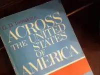По соединённым штатам Америки с чб фотографиями  1980  Across the united states of America