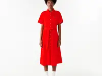 Женское платье lacoste с поясом