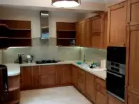 Кухня из массива дуба на заказ.
