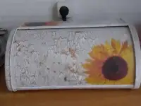 Хлебница металлическая СССР, фотография 2