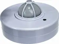 Датчик движения инфракрасный 1100вт, 120°(сбоку)+360°(сверху), 2-8м , 5-480с, потолочный ip33 ддп-01