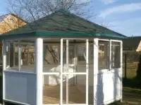 Раздвижное алюминиевое остекление