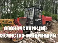 Услуги/Аренда Мульчера. Комплексная расчистка с/х полей. Валка леса. Мульчер бульдозер ООО «Кочевник», фотография 3