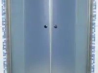 Изготовление стеклянных душевых ограждений, уголков и дверей., фотография 8