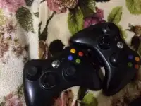 xbox 360 c kinect 2 джостика без проводных и несколько дисков в подарок, фотография 2