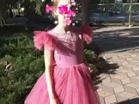 Нарядное платье для девочки 10-11 лет, фотография 2
