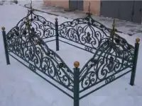 Памятники ,кованые ограды, беседки,кованые ворота, фотография 4
