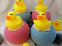 Бомбочка для ванны с уточкой, фотография 2