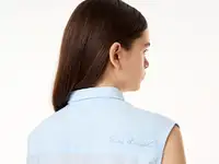 Женская рубашка lacoste из льна и тенселя, фотография 4