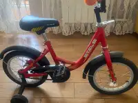 Продам детский велосипед, новый. Цвет красный.
