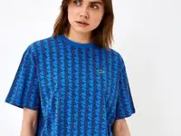 Женская хлопковая футболка lacoste