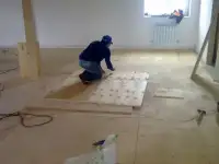 Устранение скрипа, лаги, фанера, ламинат, линолеум, плинтус и др, фотография 2