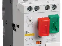 Пускатель ручной кнопочный прк32-4 in=4a ir=2,5-4a 660в iek